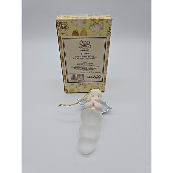 Vintage NIB Precious Moments Angel Icicle Ornament #811769 2000 - Picture 1 of 7